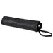 IKEA KNALLA black foldable umbrella with wrist strap stored in protective carry cover