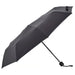IKEA KNALLA foldable black umbrella closed with steel frame and polyester fabric #90477639