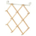 IKEA KOMPISHÄNG pine door hanger with 12 hooks, natural wood finish #80628808