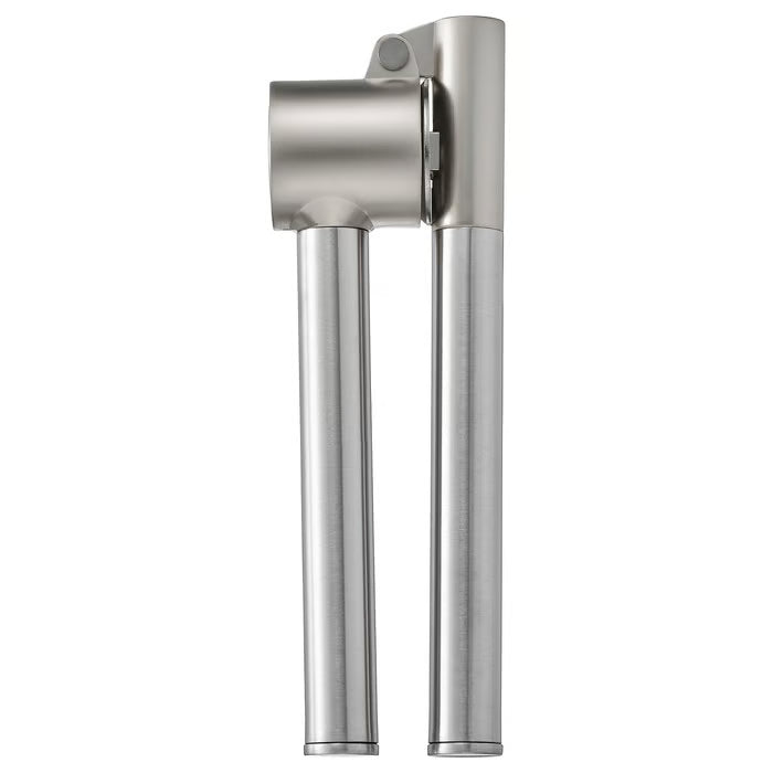 IKEA KONCIS Garlic Press Stainless Steel — No Peeling Needed | Easy Clean, Robust Kitchen Tool