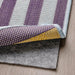 "Close-up of IKEA flatwoven rug with intricate pattern-50551971