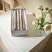 IKEA KOSINGEN grey organiser box shown flat-folded for compact storage when not in use