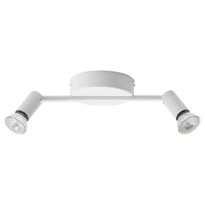 IKEA KRUSNATE Ceiling spotlight with 2 spots, white