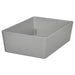 A rectangular wooden box with a light-colored finish and a lid that can be easily removed, providing a versatile storage solution for any room in the house.