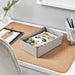  IKEA storage box with a removable lid, made of sturdy and durable materials, and designed to help you keep your home organized and clutter-free.