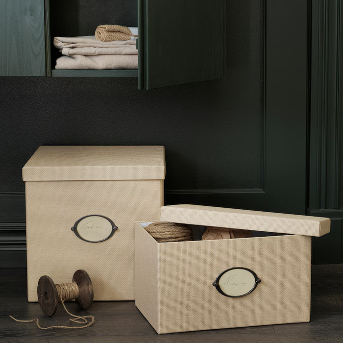 IKEA KVARNVIK Storage box with lid, 32x35x32 cm (12 ½x13 ¾x12 ½ ")