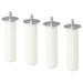 IKEA LÄTTHET Leg in white and metal, standing 11 cm tall, designed for modern furniture support-20395595