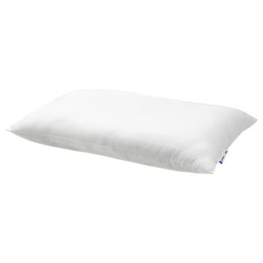  IKEA LAPPTÅTEL high pillow white fluffy microfibre cover recycled polyester filling product shot #60460372