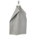IKEA LUDDVIAL 40x60 cm grey hand towel, showcasing its minimal design-50579871