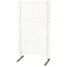 IKEA LUNGÖN off-white freestanding privacy screen 140x80 cm outdoors on terrace #40515511