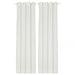 IKEA MATILDA white sheer curtains 1 pair with eyelets hanging on window #90629322