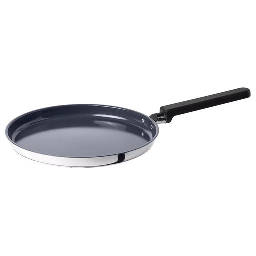 IKEA MIDDAGSMAT Crepe-/Pancake Pan, 24 cm, with non-stick coating and stainless steel handle-20545222