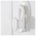  IKEA GLÖMSTA suction cup hooks holding kitchen utensils on glass surface