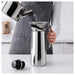 IKEA ÖVERST stainless steel pour-over kettle with long precision spout side view silver finish