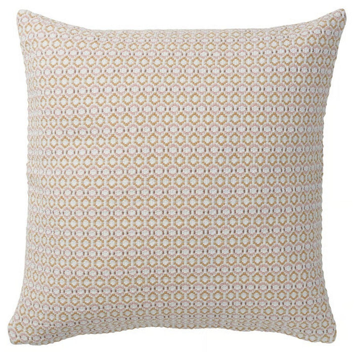 IKEA MOROTSMOTT Cushion cover, white/light pink, 50x50 cm (20x20 "), 30571098
