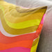 IKEA MYGGBLOMSTER cushion cover wavy stripe pattern flat lay view