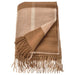 IKEA MYRULL throw in light brown, 130x170 cm, adding texture to a modern living room
20563485