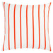 IKEA NICKFIBBLA White Orange/stripe cushion cover, 50x50 cm, featuring a modern White Orange/stripe pattern-(Pack of 1)-40560990