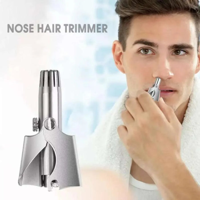 Men’s Grooming Kit Essential – Precision Nose Hair Scissors with Durable Steel Blades