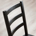 Side view of IKEA NORDVIKEN Chair in black - 70369546