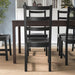 Elegant black IKEA NORDVIKEN dining chair - 70369546