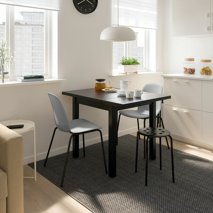 IKEA NYMÅNE Pendant Lamp White 40cm with Triple Cord Set & Nickel-Plated Ceiling Mount