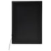 IKEA OBEGRÄNSAD black LED wall lamp with illuminated light pattern on wall #40526251