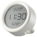 IKEA ÖRNVRÅK white clock with hygro-thermometer mounted in bathroom water splash resistant IP44