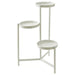  IKEA OLIVBLAD off-white 3-tier plant stand 58cm with small potted plants indoors #50612007