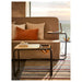 Two IKEA OLSERÖD side tables shown in light and dark finishes side by side