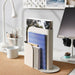 FAGNING magazine file in light grey-beige, perfect for organizing magazines on a minimalist shelf
00554137