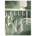 IKEA PÅLYCKE white hook rack clipped under kitchen shelf with utensils hanging in use