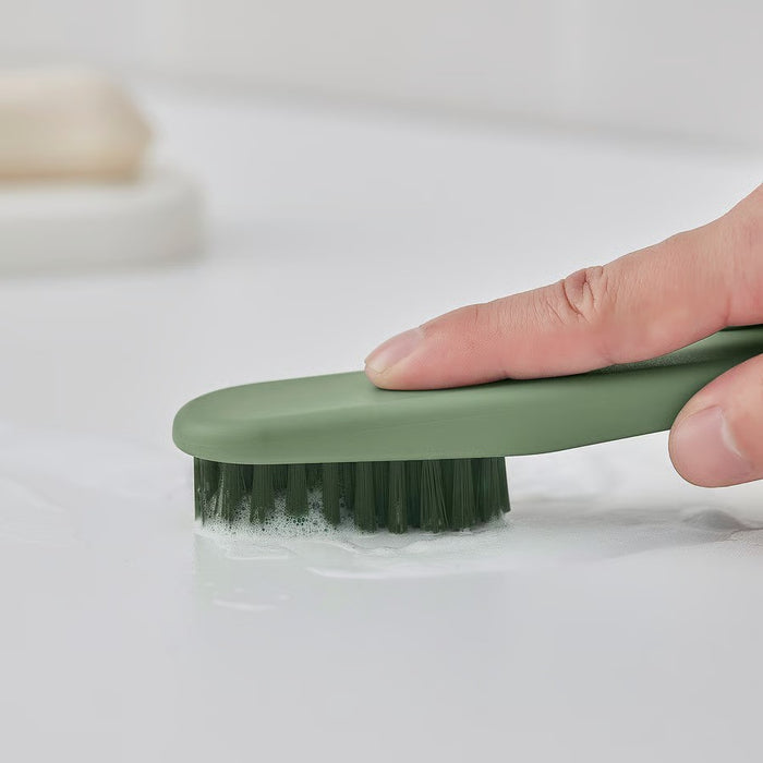 IKEA PEPPRIG Scrubbing brush, set of 2, green