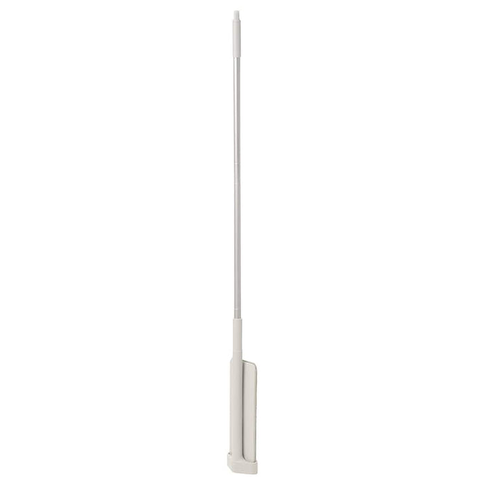 IKEA PEPPRIG Squeeze-clean flat mop, grey, 12x37 cm (4 ¾x14 ½ ")