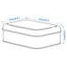 IKEA PLOGFÅRA storage box dimension illustration — 22 x 16 x 8 cm
