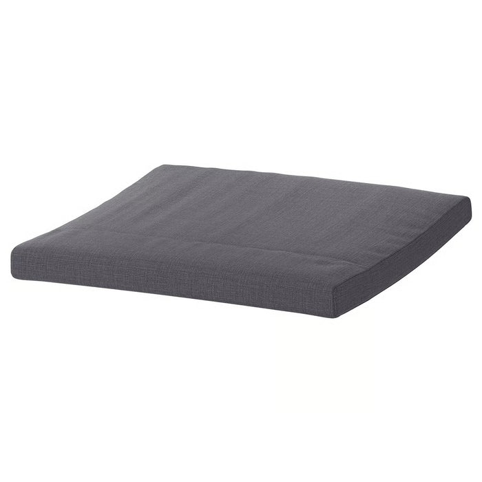 IKEA POÄNG footstool cushion Skiftebo dark grey thick textured fabric #00492856