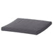 IKEA POÄNG footstool cushion Skiftebo dark grey thick textured fabric #00492856