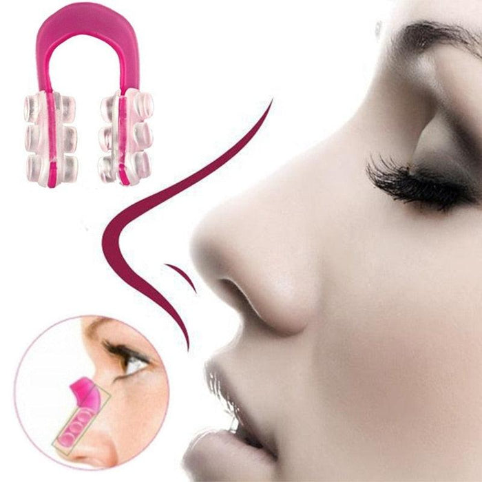 Digital Shoppy Beauty Care Combo – Nose Up Shaping Nose Clip & Magic Color Changing Moisturizing Lip Balm | Portable Beauty Tool & Lip Care Set for Women