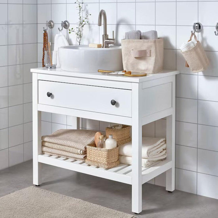 IKEA PURRPINGLA Storage baskets, textile/beige