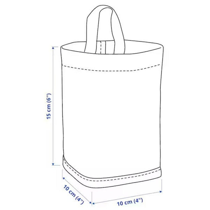 IKEA PURRPINGLA Storage baskets, textile/beige