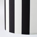 Close-up image of IKEA RINGSTA Lamp shade, black/white, 42 cm 90607136