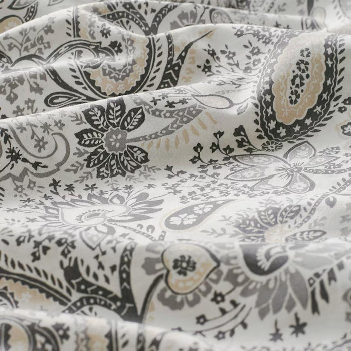 IKEA Pillow with Pillowcase, 50x80 cm (20x31 "),Grey/white