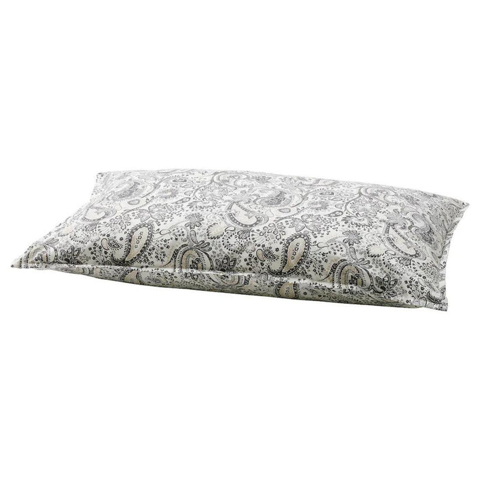 IKEA Pillow with Pillowcase, 50x80 cm (20x31 "),Grey/white
