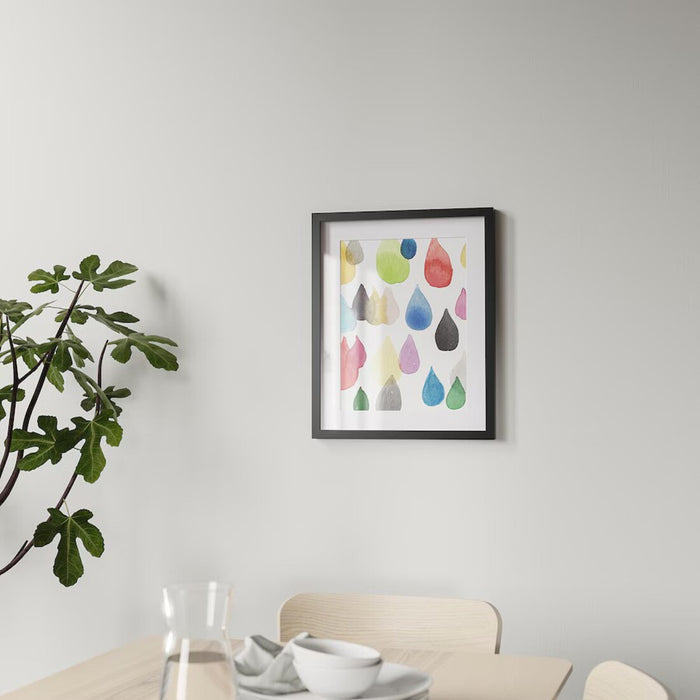 IKEA RÖDALM frame, black-Wall Decor Frame for Photos and Art