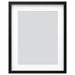 Black RÖDALM Frame, 40x50 cm, showcasing a sleek and modern design-00550097