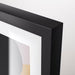 21x30 cm (8 ¼x11 ¾") RÖDALM black frame with a minimalist aesthetic-60550042