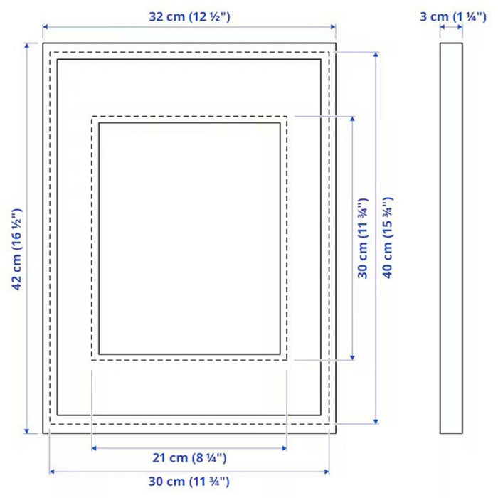 IKEA RÖDALM Frame, white