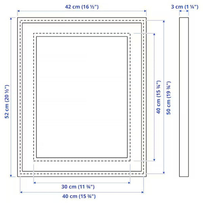 IKEA RÖDALM Frame, white