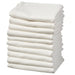 IKEA RÖDSPÄTTA white cotton tea towel flatwoven herringbone 45x60cm front view 10-pack #80618569