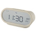 IKEA RÖDSTRÄFSE beige alarm clock with hygro-thermometer front view #30620471